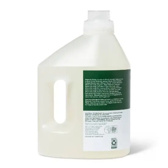 Free & Clear Liquid Laundry Detergent - 100 fl oz - Everspring&trade; image {2}