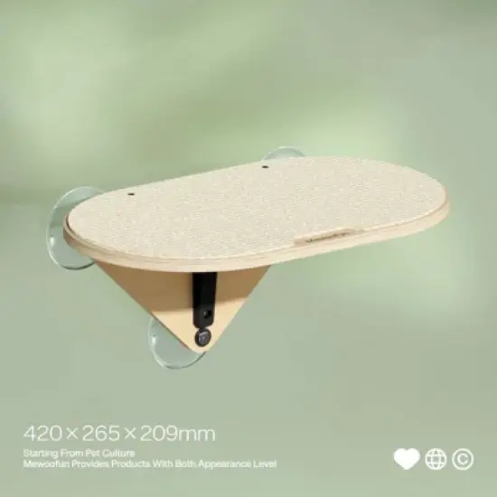 Mewoofun Cat Wall Shelves image {5}