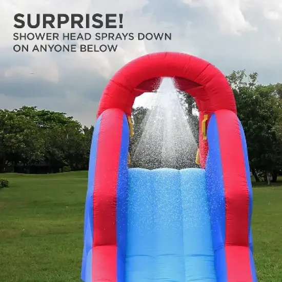 Sunny & Fun Inflatable Kids Backyard Water Park W/Slide image {3}