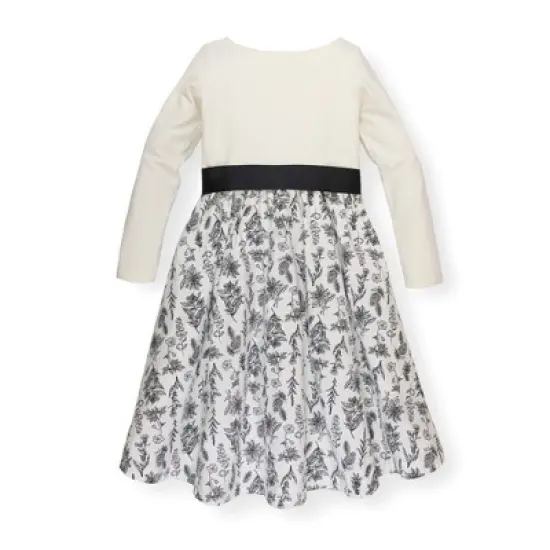 Hope & Henry Girls' Lightweight High-Low Skater Dress, Infant image {3}