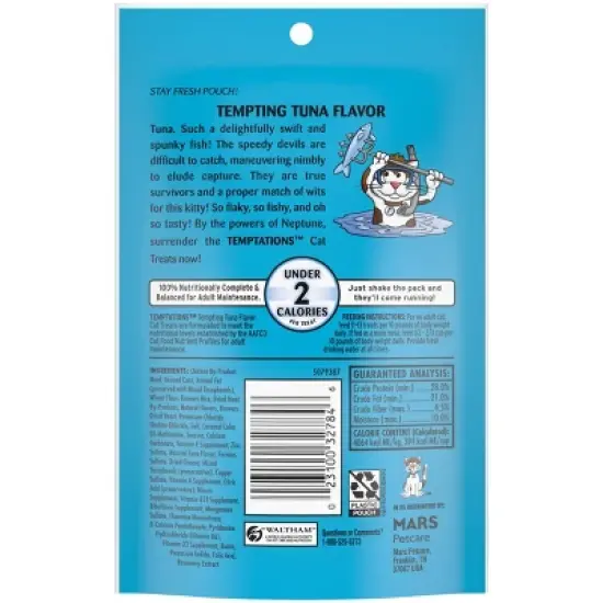 Temptations Tempting Tuna Crunchy Cat Treats - 3oz image {1}