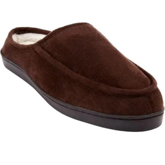 KingSize Men's Wide Width Microsuede Clog Slippers image {3}