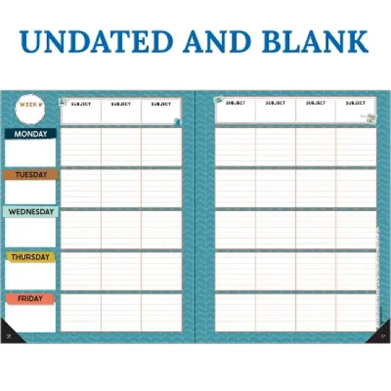 Carson Dellosa Education Let's Explore Teacher Planner image {3}