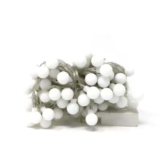 Perfect Holiday 100 LED String Light Bulb with connector - Warm White image {1}