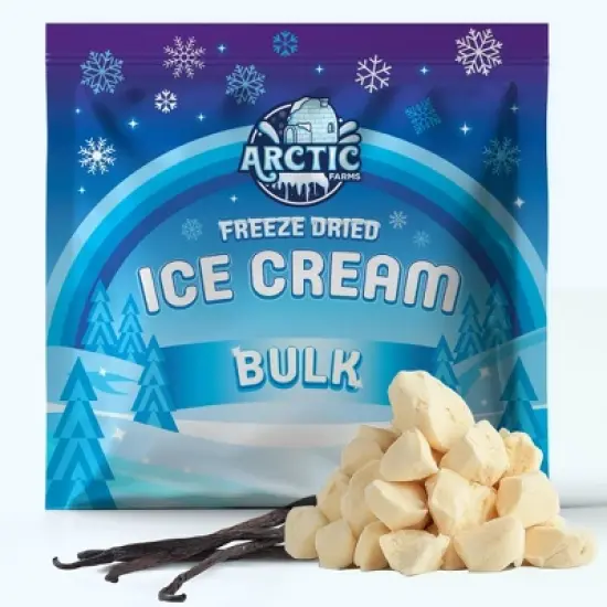 Arctic Farms Freeze Dried Ice Cream That Does Not Melt (Bits) (Vanilla) image {5}