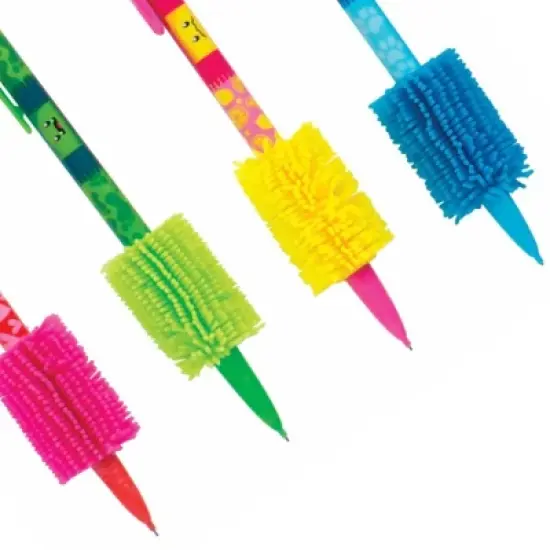 Kushy Grip Mechanical Pencils (4 Pack) - Comfortable Grip, Refillable (0.7mm #2 HB Lead), Eraser image {1}