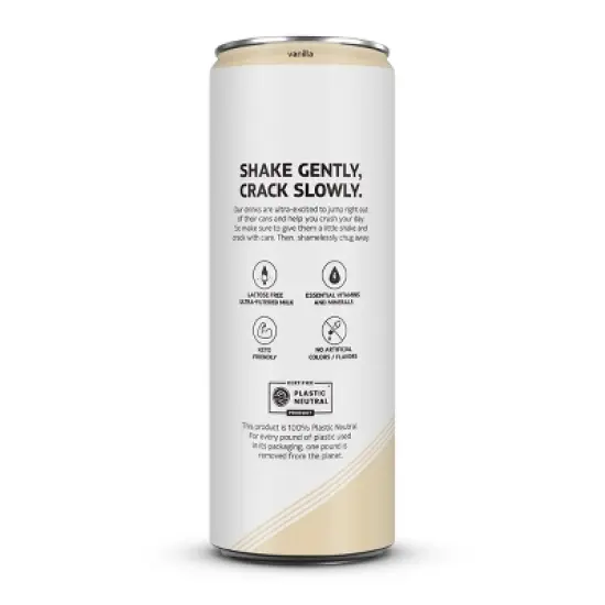 Slate Milk Ultra Vanilla Protein Milk Shake - 11 fl oz image {1}