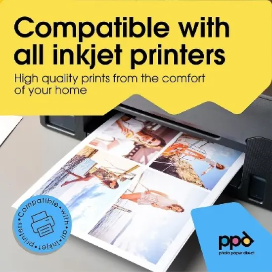 PPD Satin Photo Paper 13x19" 50 sheets 255 gsm for Inkjet Printers image {5}