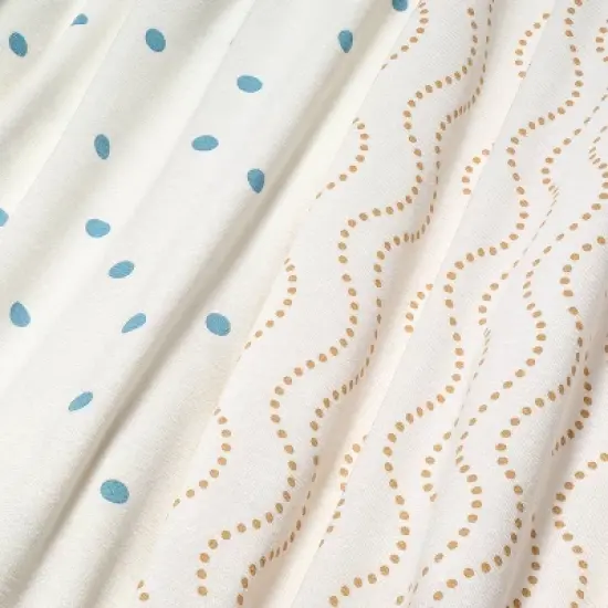 Fitted Jersey Crib Sheet - Dots & Squiggles - 2pk - Cloud Island&trade; image {2}