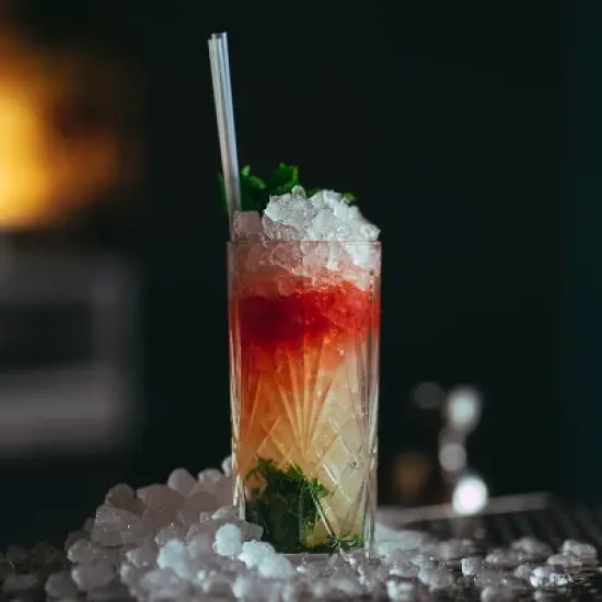 Lorren Home Trends Crystal Highball Glass set of 6 image {5}