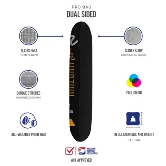 Gameday Arizona Football Synergy Pro Black Cornhole Bags (Set of 4) image {2}