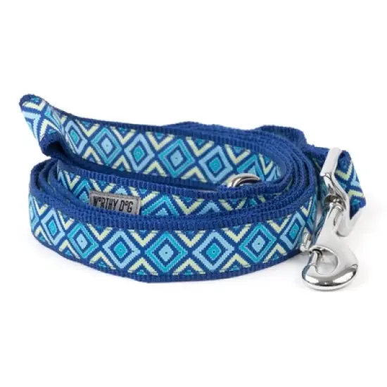 The Worthy Dog Graphic Diamond Dog Leash image {1}
