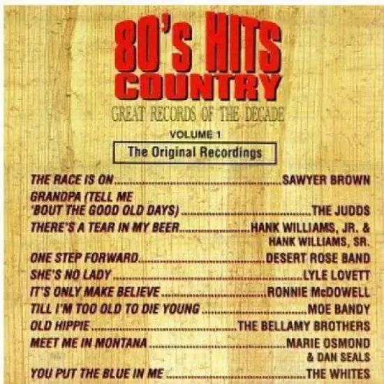 Various Artists - 80's Country Hits 1 / Various (CD) image {1}