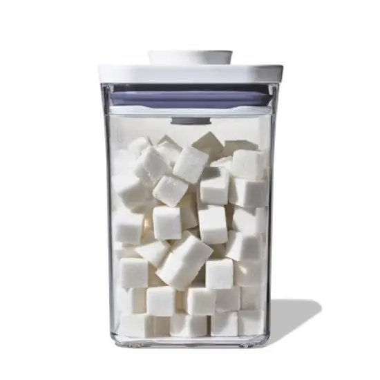 OXO POP 3pc Plastic Food Storage Container Set Clear image {4}