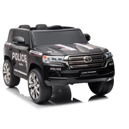 Kids 12V 2-Seater Ride On Car, Licensed Toyota Land Cruiser Electric Car image {3}