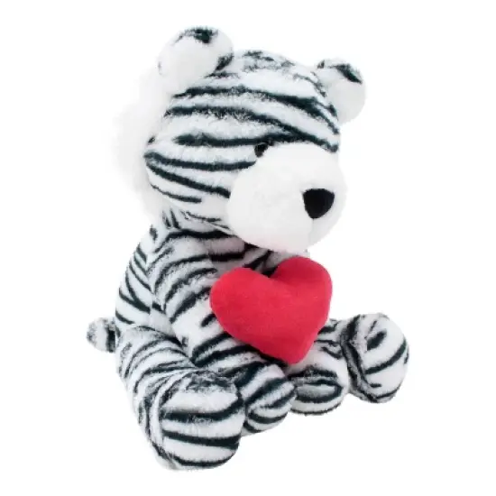 Animal Adventure Wild Abouts White Tiger Stuffed Animal image {1}