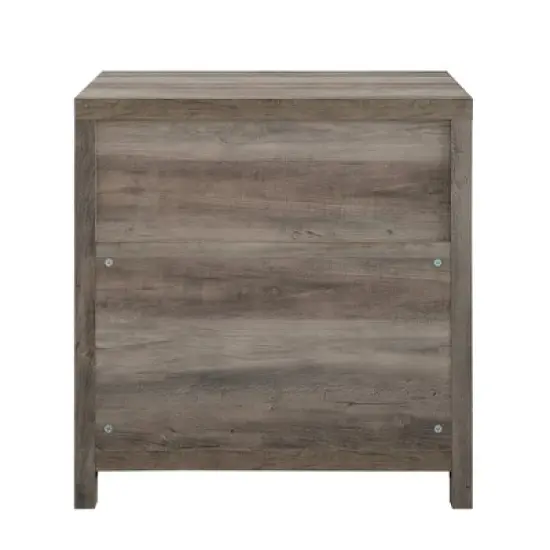 Rustic Farmhouse 2 Drawer File Cabinet - Saracina Home image {4}