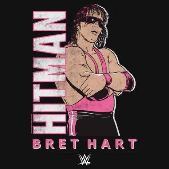 Girl's WWE Hitman Bret Hart T-Shirt image {1}