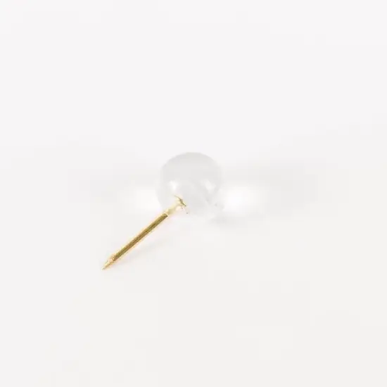 U Brands 100ct Push Pins - Clear image {3}