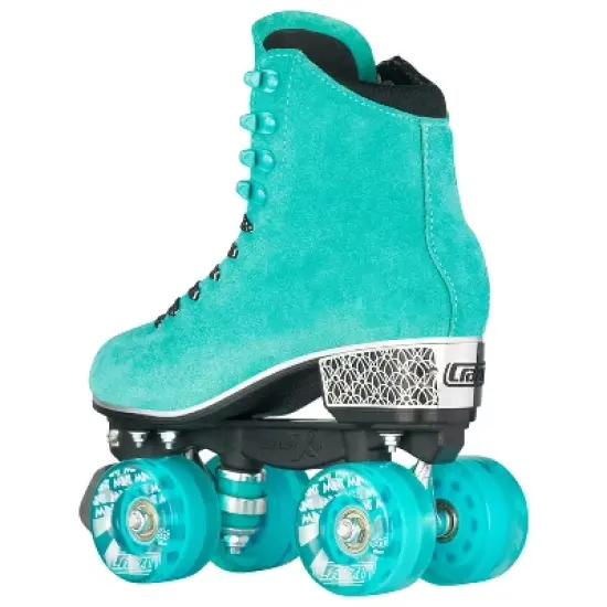 Crazy Skates Evoke Roller Skates For Women - Stylish Suede Quad Skates image {1}