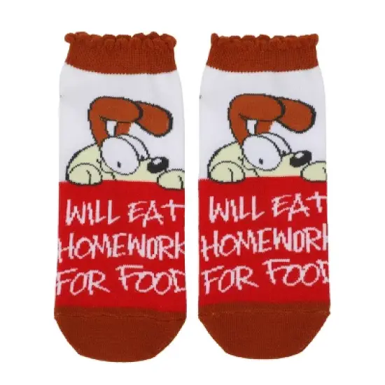 Garfield Cattitude Women's 5-Pair Ankle Socks image {3}