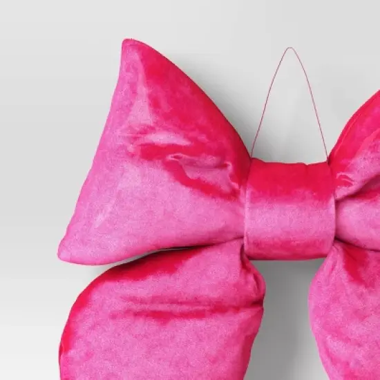 16" Christmas Velvet Bow Decor - Wondershop&trade; image {2}