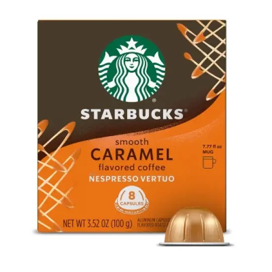 Starbucks by Nespresso VL Smooth Caramel Capsules Light Roast  image {7}