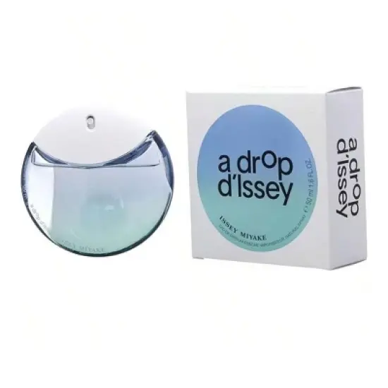 A Drop D'Issey By Issey Miyake Damask Rose, Lilac, Vanilla, Musk, Almond Milk Women Eau De Parfum Fraiche Spray 1.6 Oz 2021  1.6 Oz Fragrance image {1}