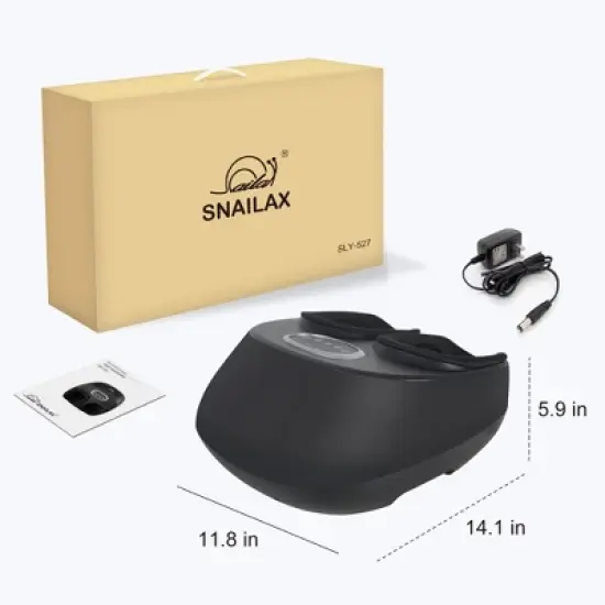 Snailax Shiatsu Foot Massager with Heat, Deep Kneading & Compression Therapy image {8}