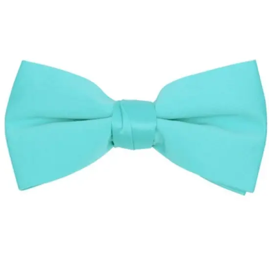 Men's Pre-tied Adjustable Length Bow Tie - Formal Tuxedo Solid Color image {30}