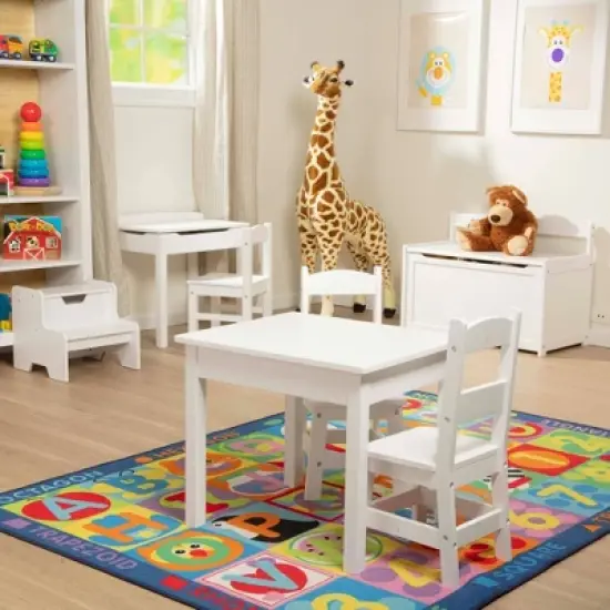 Melissa & Doug Wooden Step Stool - White image {5}