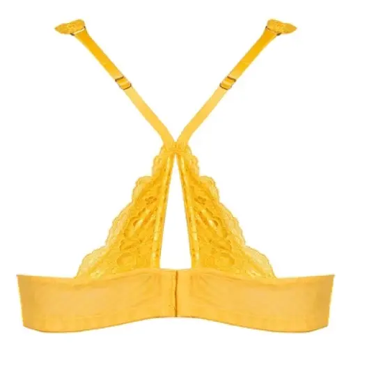 Women's Plus Size lingerie Zoey Bralette - marigold | FOX & ROYAL image {3}