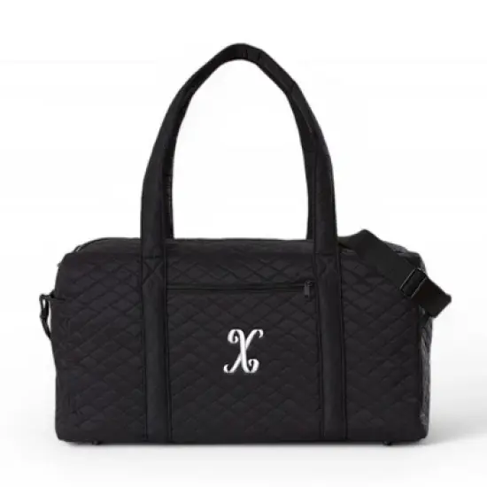 Personalization Mall Embroidered Quilted Duffel Bag image {25}