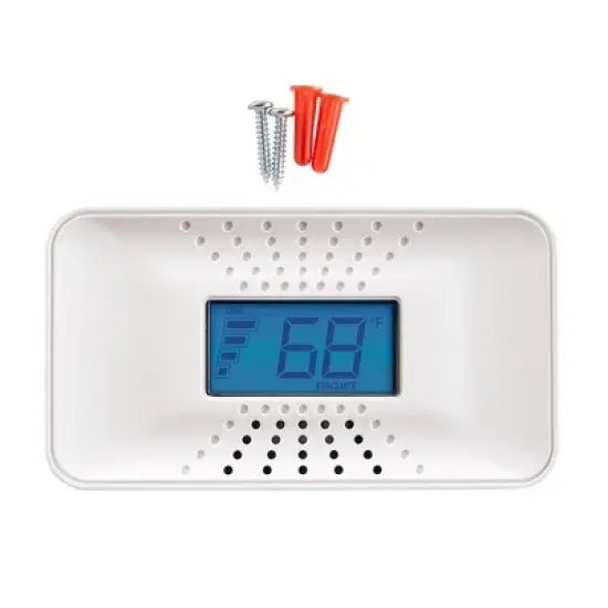 First Alert CO710 Carbon Monoxide Detector with Digital Temperature Display image {3}