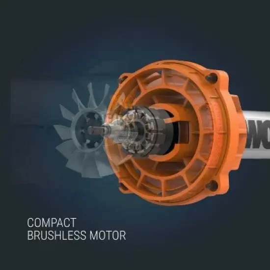 Worx Nitro WG585 40V Power Share PRO LEAFJET Cordless Leaf Blower with Brushless Motor image {5}