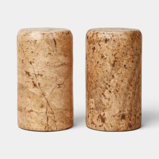 Salt and Pepper Shaker Set Marble - Threshold&trade; image {3}