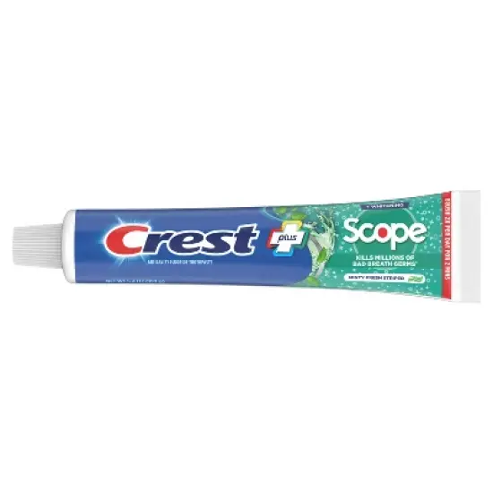 Crest + Scope Complete Whitening Toothpaste - Minty Fresh image {2}