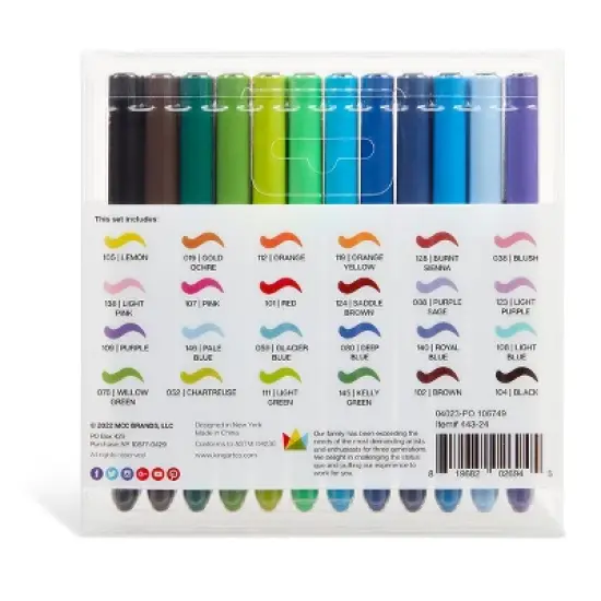 KINGART PRO Coloring Brush Pens 24 Colors image {7}