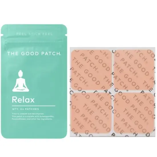 The Good Patch Relax Plant-Based Vegan Wellness Patch - 4ct image {9}