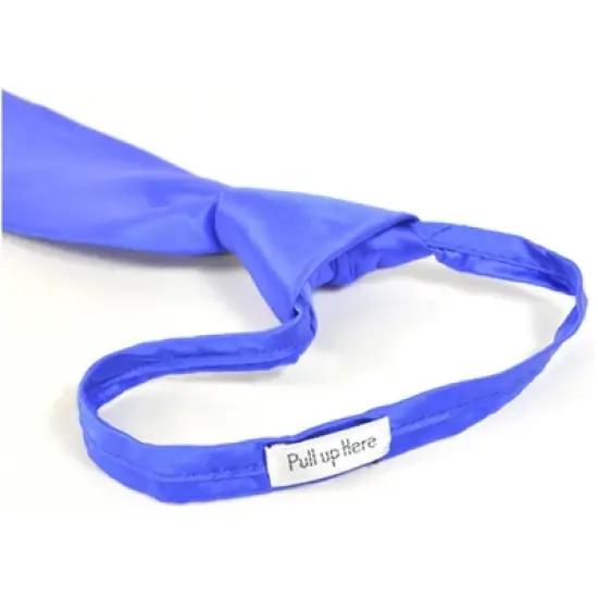 Men's Solid Color Pre-tied Zipper Necktie image {3}