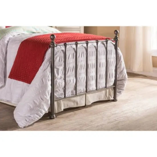 Twin Molly Bed Set with Rails and Trundle Steel - Hillsdale Furniture image {3}