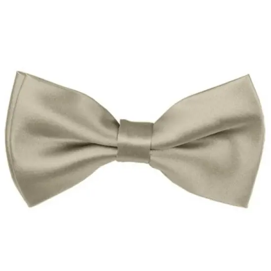 Men's Solid Color 2.5 W And 4.5 L Inch Pre-Tied adjustable Bow Ties image {28}