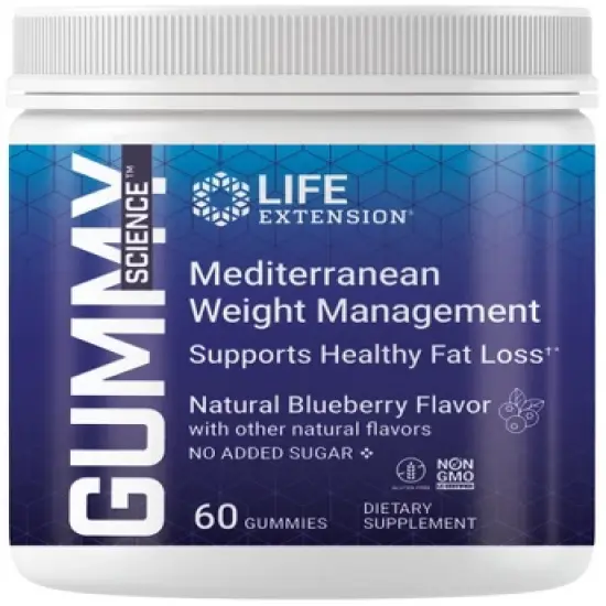 Gummy Science Mediterranean Weight Management by Life Extension  -  60 Gummy image {3}