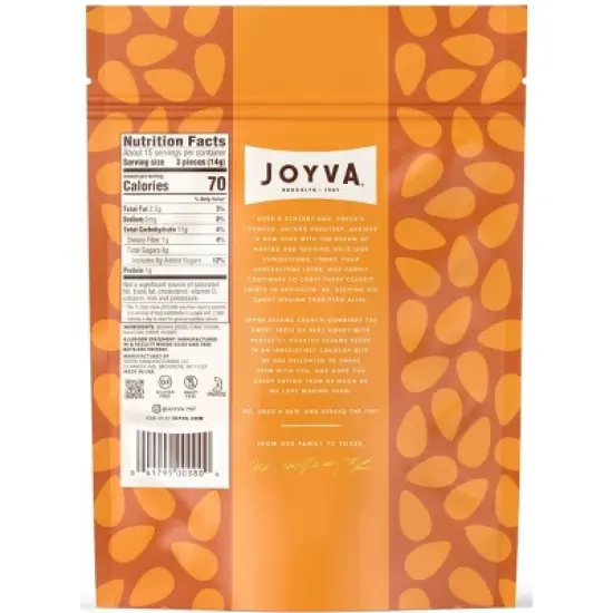 Joyva Honey Sesame Crunch - 8oz image {1}