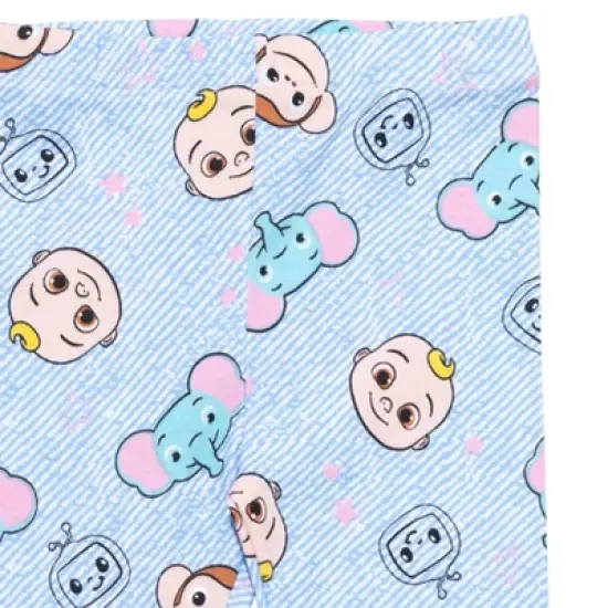 CoComelon JJ Pullover Long Sleeve Graphic T-Shirt & Leggings Pink / Blue  image {5}