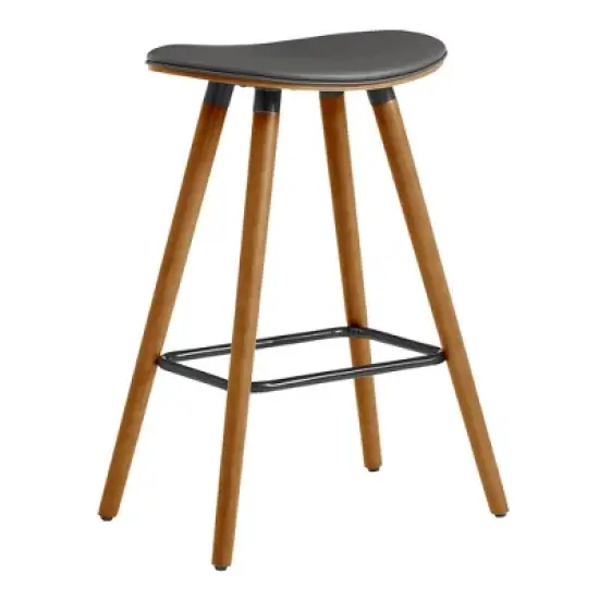 26" Piper Backless Counter Height Barstool - Armen Living image {8}