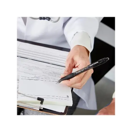 Paper Mate Profile Retractable Gel Pen Bold Point Blue Ink Dozen (2102161) image {7}