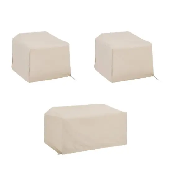 Crosley 3pc Furniture Cover Set, Loveseat and Two Chairs image {6}