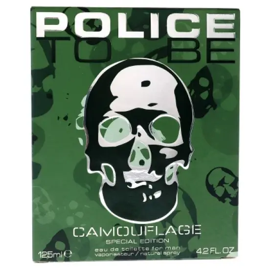 Police To Be Camouflage Men's Cologne EDT Spray - 4.2oz image {2}
