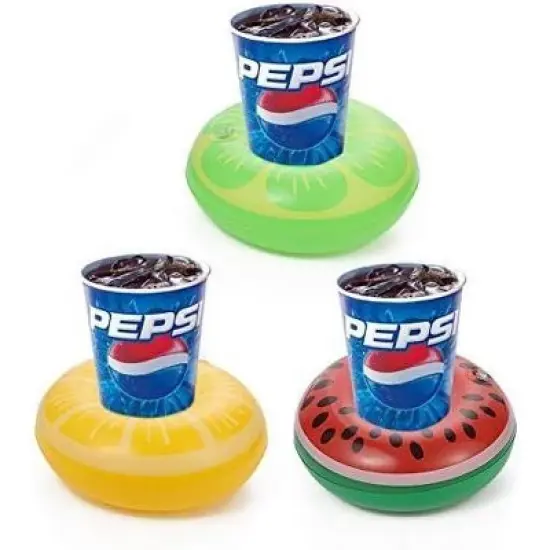 Acekool Giant Inflatable Avocado Pool Float, Fun Raft for Kids & Adults, 3 Drink Holders, Outdoor Floating Lounge for Pool Parties image {3}